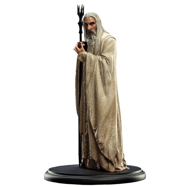 Weta Collectibles Lord of the Rings Beeld Saruman de Witte 19 cm