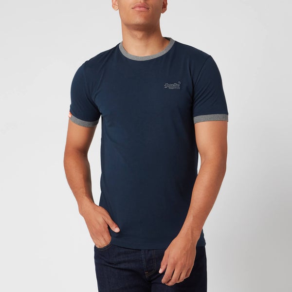 Superdry Men's Ringer T-Shirt - Rich Navy