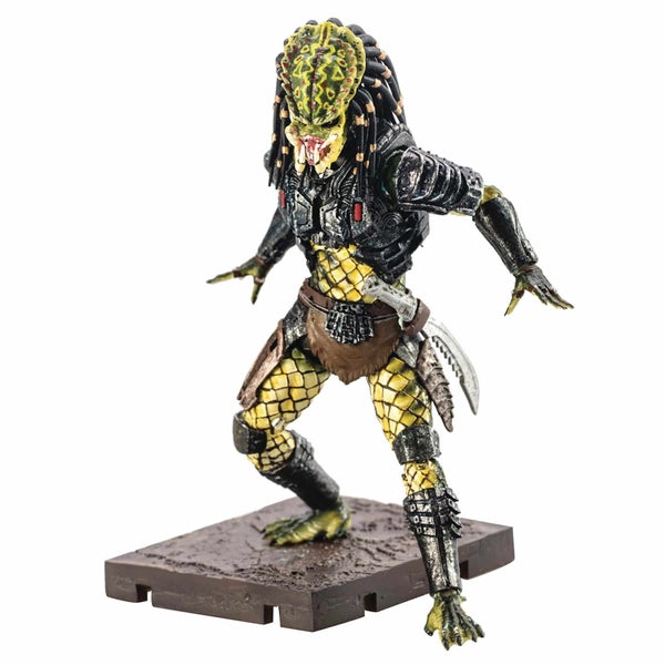 Hiya Toys Predator 2 Figurine articulée à l'échelle 1/18 Lost Predator PX