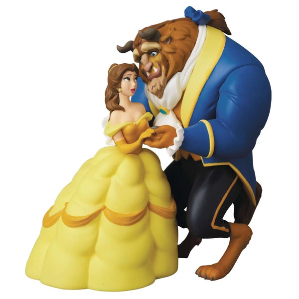 Medicom Disney Beauty & The Beast Belle & Beast Figure