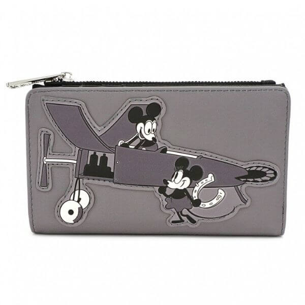 Loungefly Disney Mickey Mouse Kunstleren Flap Portemonnee