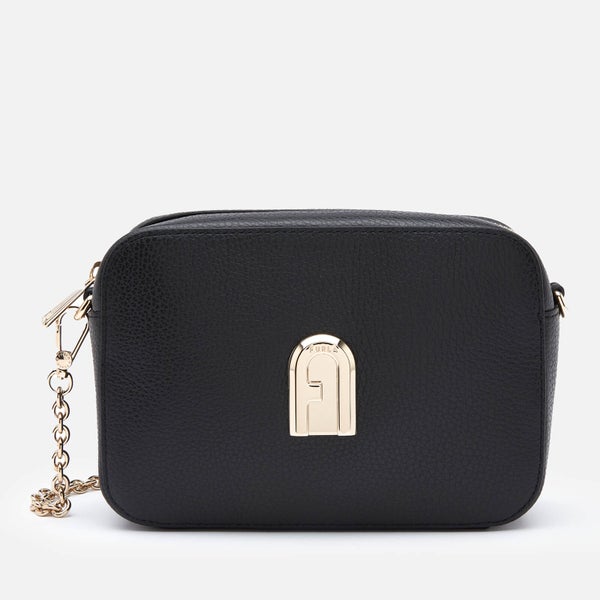 Furla Women's Sleek Mini Camera Cross Body Bag - Black