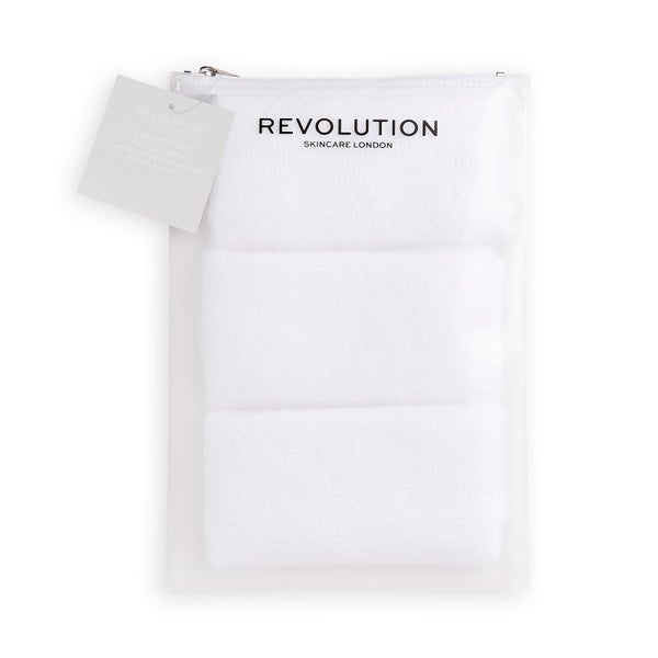 Revolution Skincare Microfibre Face Cloths 50ml