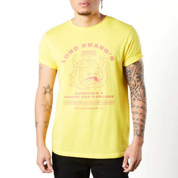 Teenage Mutant Ninja Turtles Lord Krang Unisex T-Shirt - Yellow