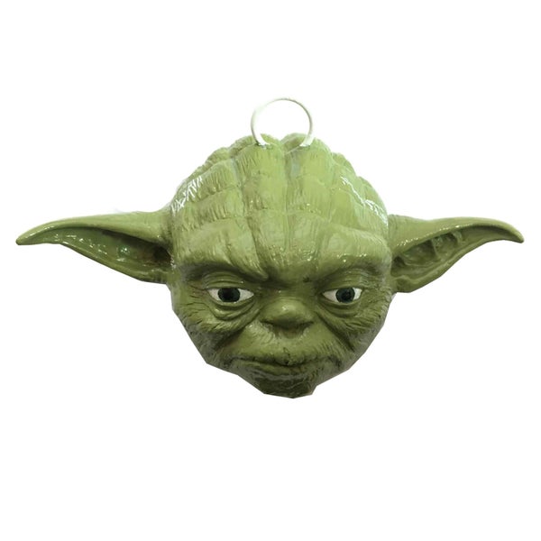 Star Wars Christmas Bauble - Yoda Head 3D