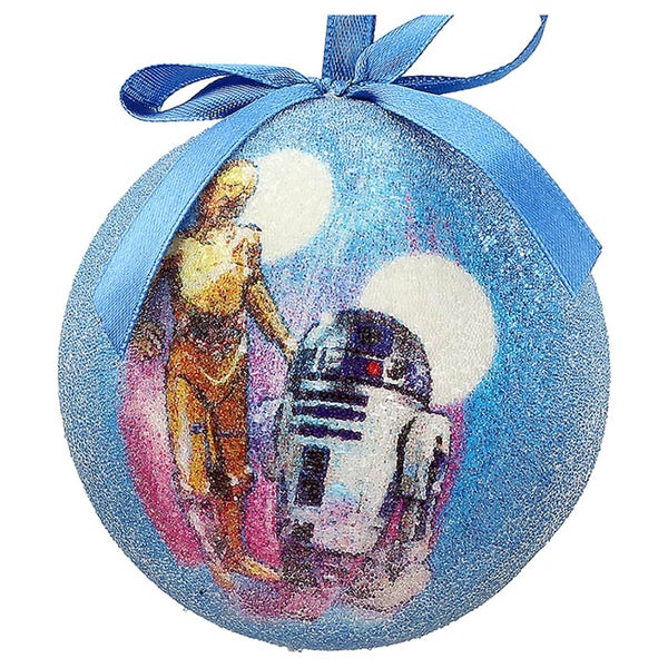Star Wars Christmas Bauble - C 3PO and R2 D2