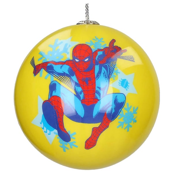 Marvel Christmas Bauble - Spiderman Snow