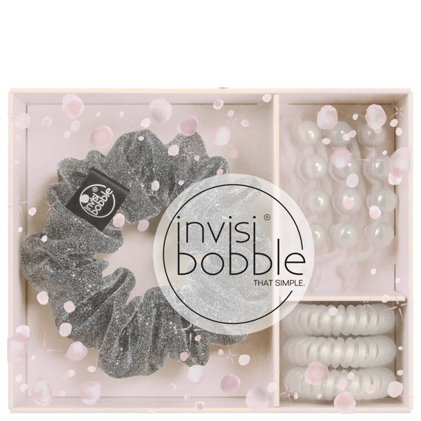 invisibobble Sparks Flying Trio Slim Hair Tie, Sprunchie Hair Tie and Waver Hair Clip