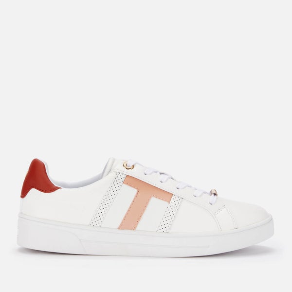 Ted Baker Women's Ottoli Leather Low Top Trainers - White