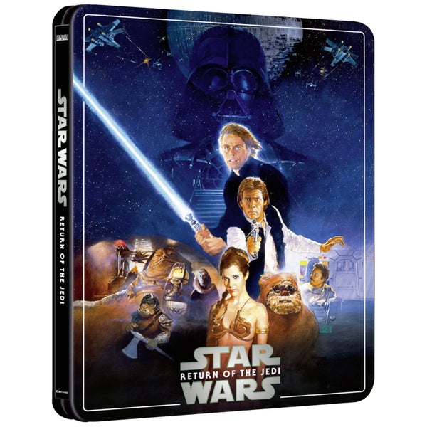Star Wars Episode VI: Die Rückkehr der Jedi-Ritter - Zavvi Exklusives 4K Ultra HD Steelbook (3 Disc Edition inkl. Blu-ray)