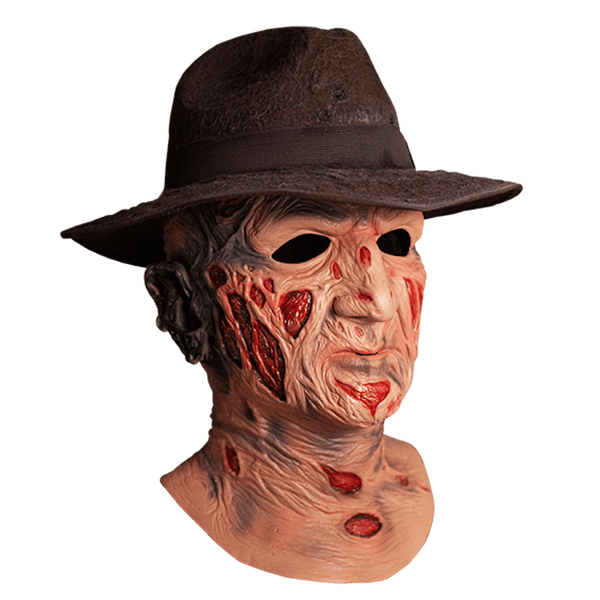 Masque Deluxe Freddy avec chapeau Les Griffes de la nuit Trick or Treat