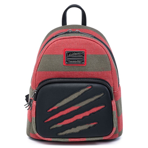 Loungefly Nightmare On Elm Street Freddy Sweater Mini Backpack