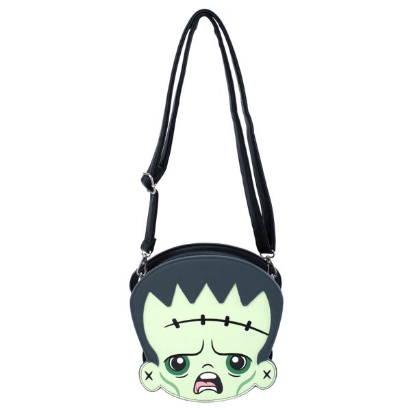 Loungefly Universal Monsters Frankie & Bride 2-zijdige Crossbody Tas