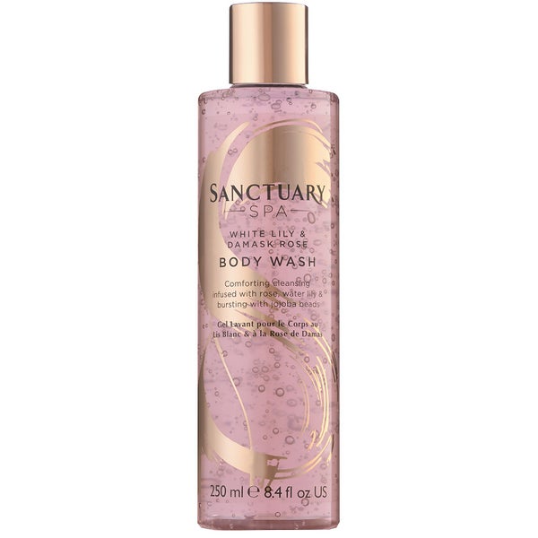 Sanctuary Spa White Lily and Damask Rose Body Wash 250ml