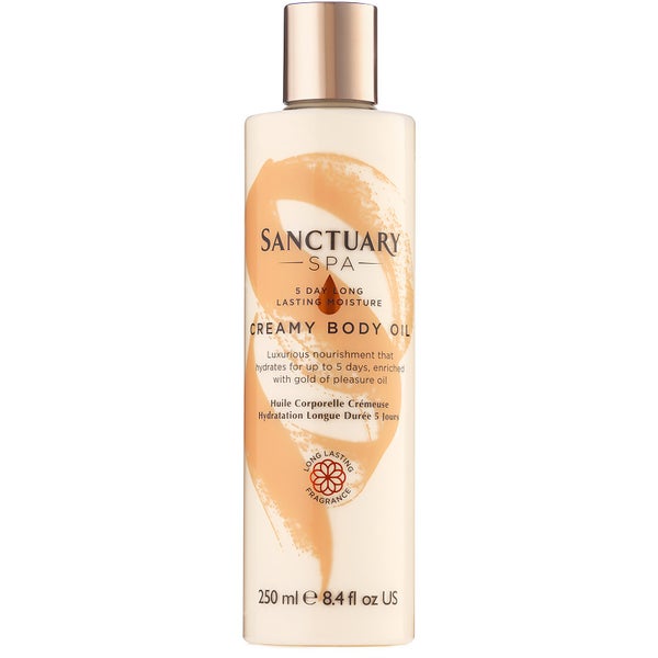 Sanctuary Spa 5 Day Long Lasting Moisture Creamy Body Oil 250ml