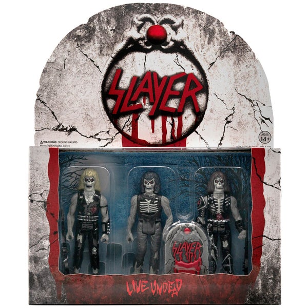 Super7 Slayer ReAction Figure 3-Pack - Live Undead