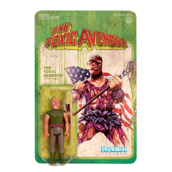 Super7 Toxic Avenger ReAction Figure - Authentic Movie Variant Action Figure