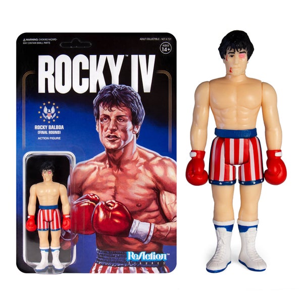 Super7 Rocky ReAction Figure - Rocky (Beat-Up) Action Figure