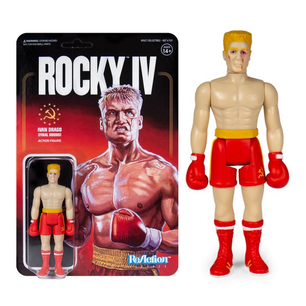 Super7 Rocky ReAction Figure - Ivan Drago (Beat-Up) Action Figure