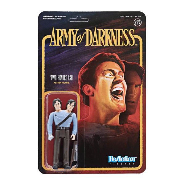 Super7 Army of Darkness ReAction Figure - Two-Headed Ash