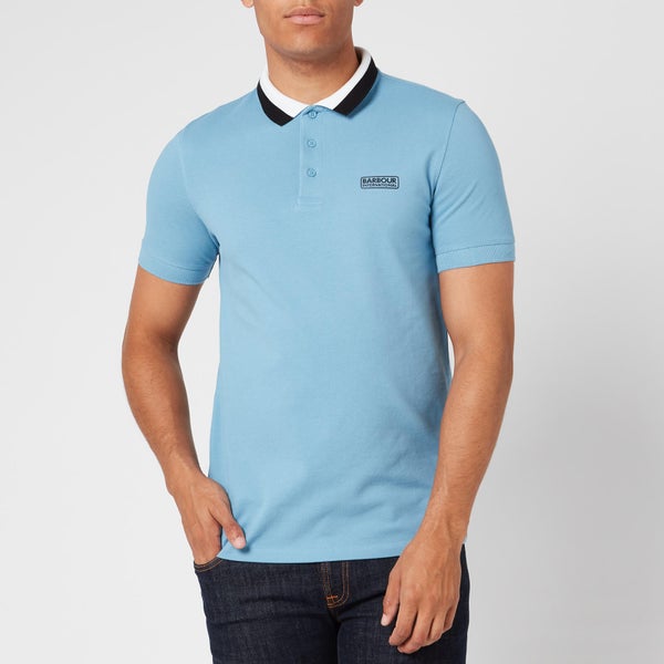 Barbour International Men's Ampere Polo Shirt - Cool Blue