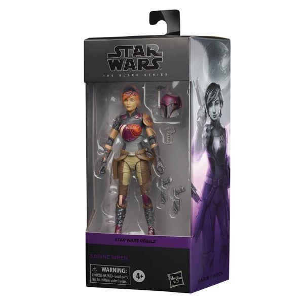 Hasbro Star Wars Black Series Rebels Sabine Ren 6-Inch Scale Figure