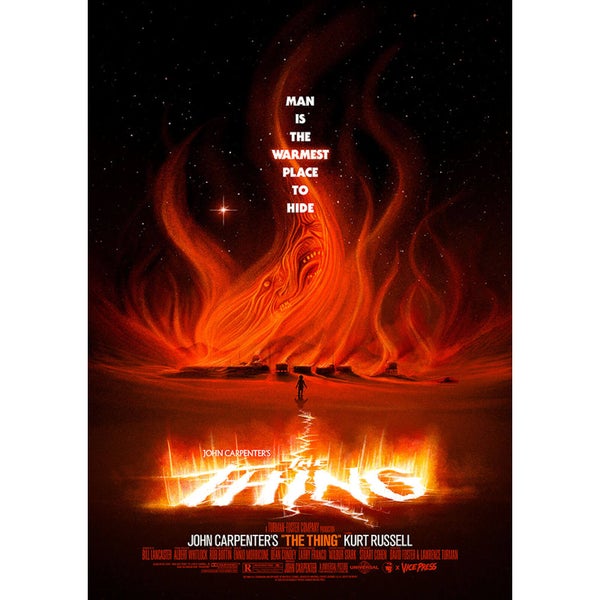 The Thing Lithograph by Patrick Connan (Red Variant)