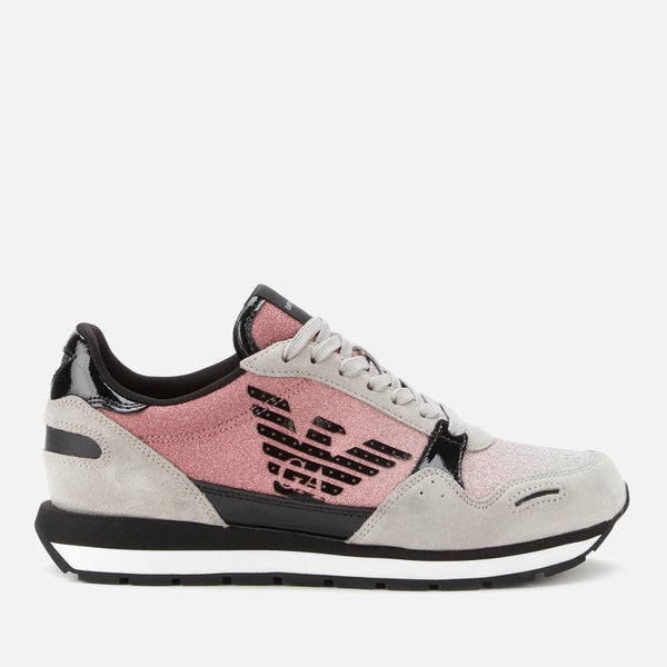 Emporio Armani Women's Running Style Trainers - Pink