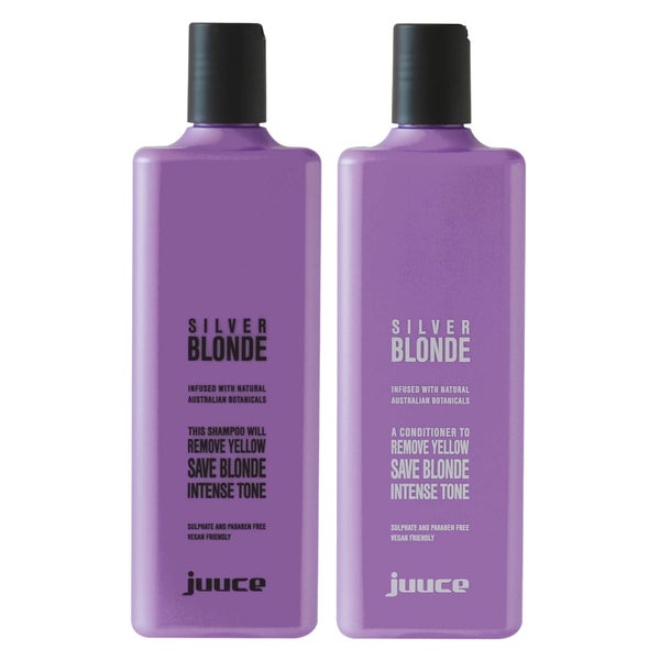 Juuce Silver Blonde Travel Friends Duo 2 x 100ml (Worth $33.9)