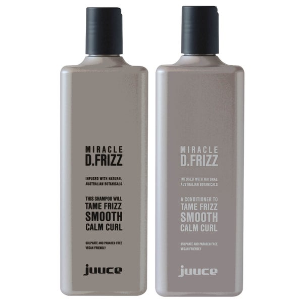 Juuce Miracle D.Frizz Travel Friends Duo 2 x 100ml (Worth $29.90)