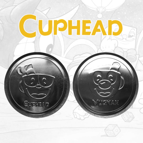 Cuphead-Getränkeuntersetzer