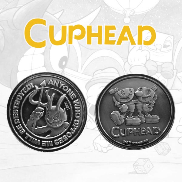 Cuphead limitierte Auflage Münze