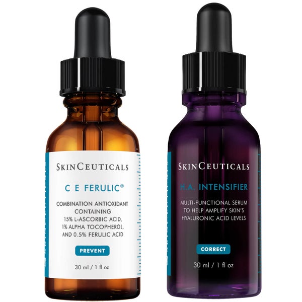 SkinCeuticals Anti-Aging Refine and Plump Regimen with Vitamin C and Hyaluronic Acid ($292 Value )