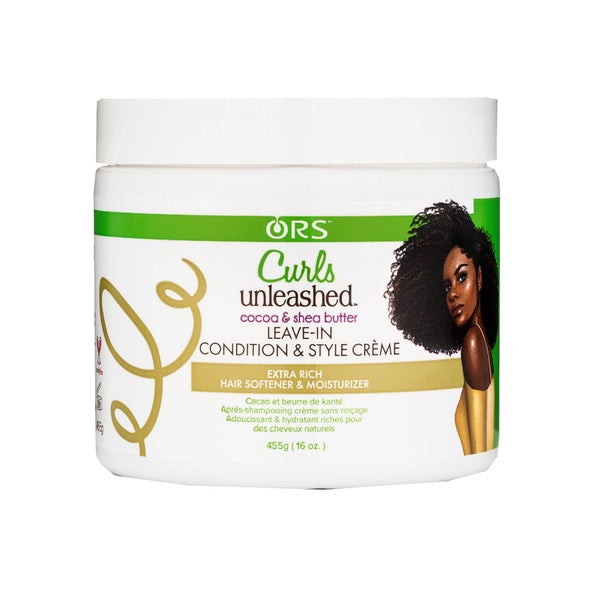 ORS Curls Unleashed Coconut and Shea Butter Leave-In Conditioner 454g