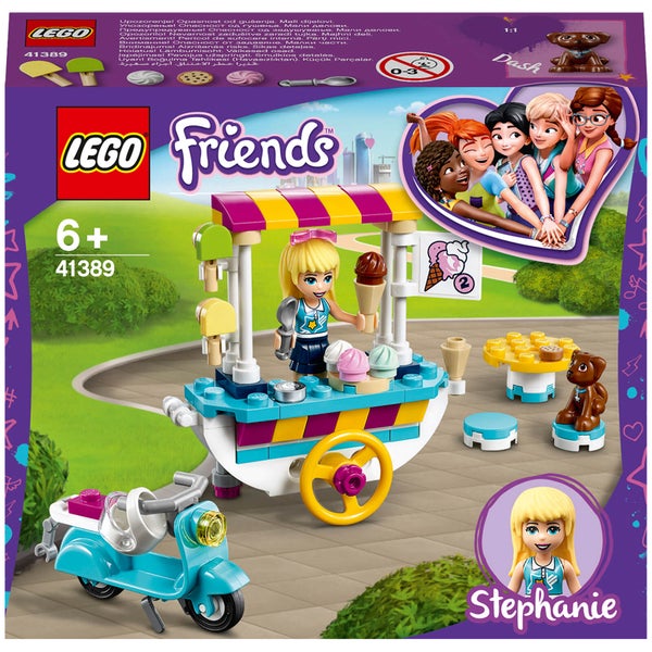 LEGO Friends: Ice Cream Cart Playset with Stephanie (41389)