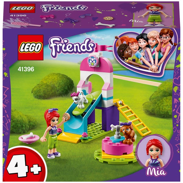 LEGO Friends : Ensemble de Jeux de construction L'aire de jeux des bébés chiens avec Mia (41396)