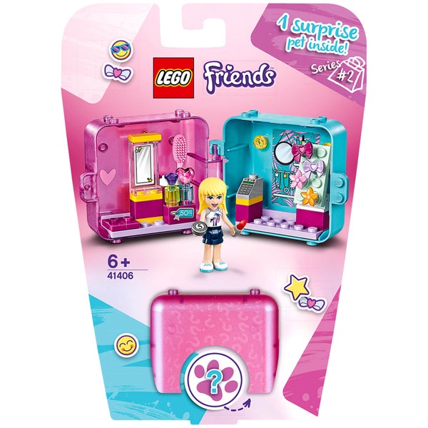 LEGO Friends: Stephanie's Shopping Play Cube Playset (41406)