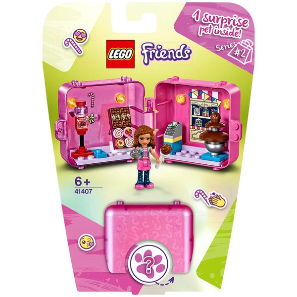 LEGO Friends: Olivia's Shopping Play Cube Playset (41407)