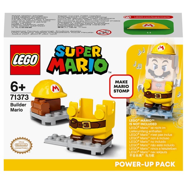 LEGO Super Mario Ensemble de Jeux de construction Costume de Mario ouvrier (71373)