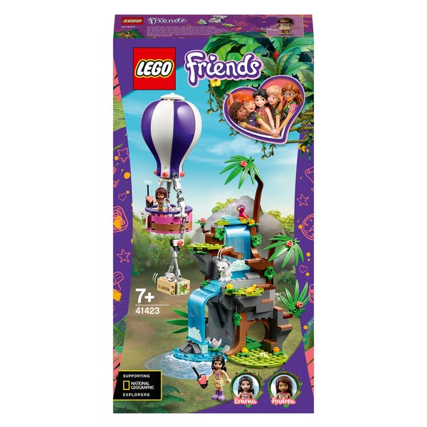LEGO Vrienden: Tijger Heteluchtballon Jungle Reddingsset (41423)