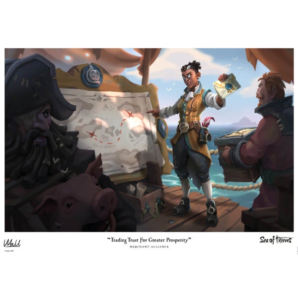 Sea of Thieves Limited Edition Art Print - Merchant Alliance