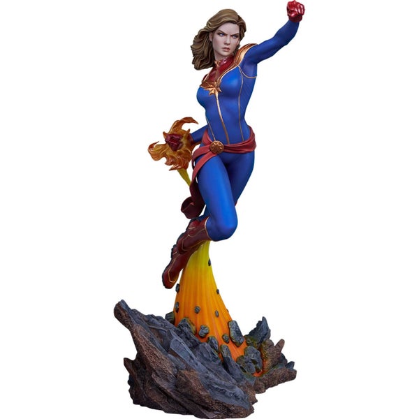 Statuette Captain Marvel à l'échelle 1/5 Avengers 41cm - Sideshow Collectibles