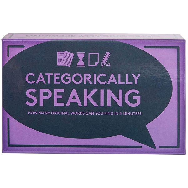 Categorically Speaking Game