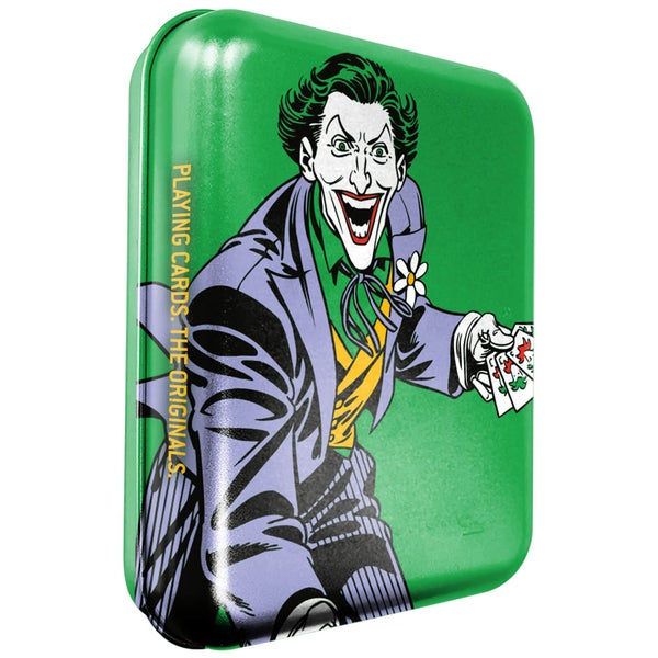 DC Joker Collector Playing Cards & Tin