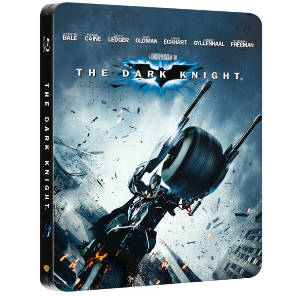 The Dark Knight - Zavvi Exklusives 2 Disc Blu-ray Steelbook