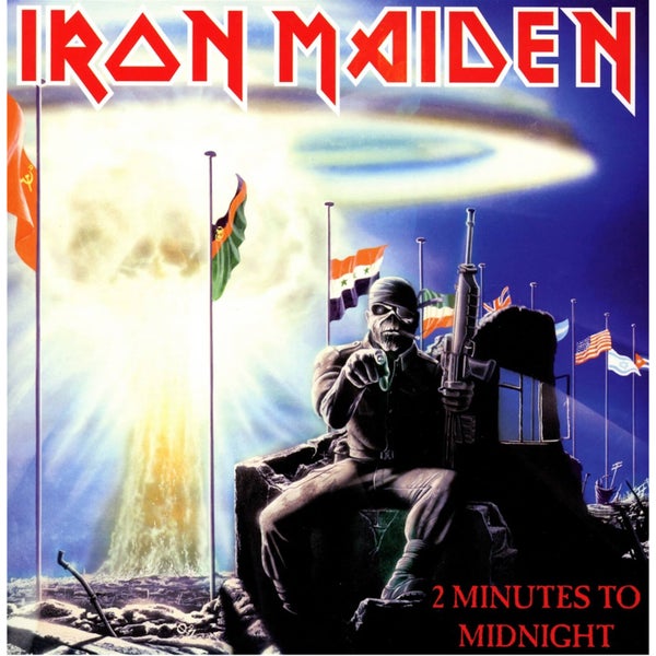 Iron Maiden - 2 Minutes To Midnight 18 cm Single
