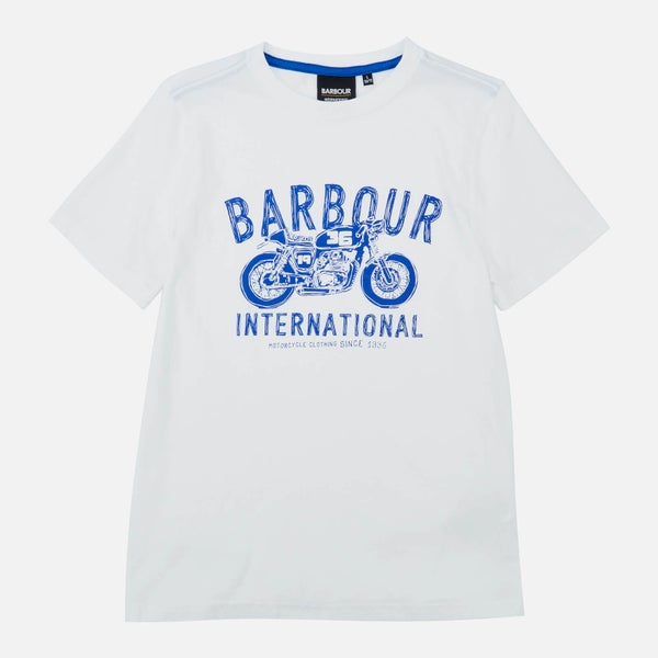 Barbour International Boys' Speed T-Shirt - White