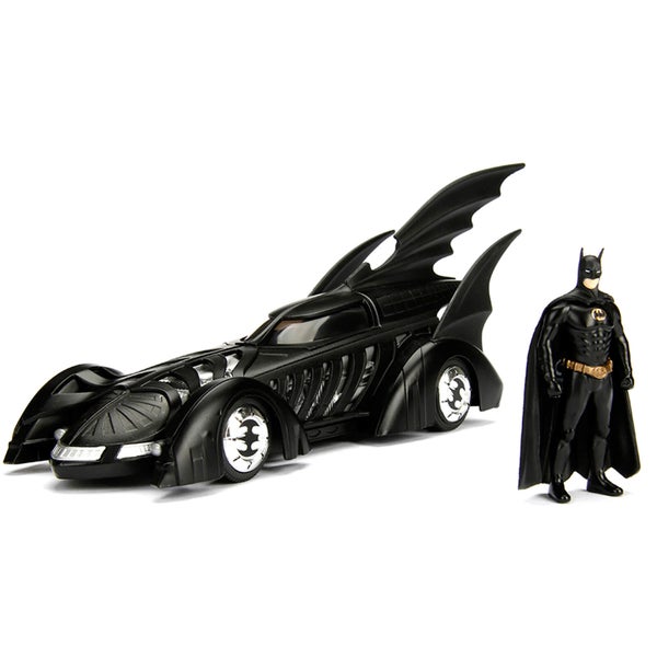 Jada Diecast échelle 1/24 Batman Forever Batmobile avec figurine