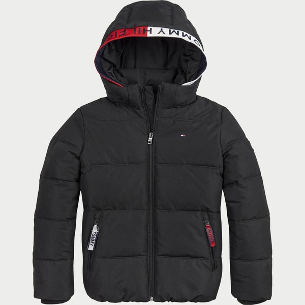 Tommy Hilfiger Boys' Essential Padded Jacket - Black