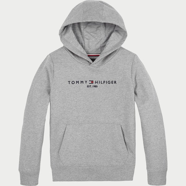 Tommy Hilfiger Boys' Essential Hoody - Mid Grey Heather